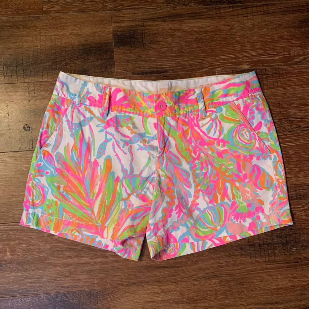 Lilly Pulitzer EUC Callahan shorts size 8